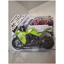 Hot Wheels Yeşil Oyuncak Yarış Motorsikleti 28X18 cm Türkiye Menşeli Eğlenceli Oyun Aracı