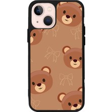 iPhone 14 Uyumlu Ayı Tasarımlı Glossy Premium Kılıf