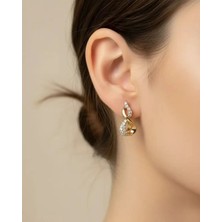 Biju Yılmaz Xuping Rose Sonsuzluk Küpe - 25-XPKP61