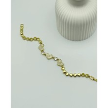 Biju Yılmaz Xuping Ymz Gold Kalp Bileklik - 25-YMZB83