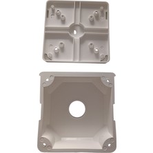 Teknonom 10'lu Güvenlik Kamerası Montaj Buatı Alt ve Üst Kapak Takım