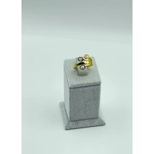 Biju Yılmaz Çelik Gold Yüzük - 25YZK68