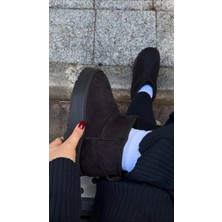 Akça Shoes Siyah Kürklü Bot
