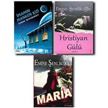 Mektup Yayınları Emine Şenlikoğlu 3 Kitap Seti/ Maria/ Imamın Manken Kızı/ Hristiyan Gülü