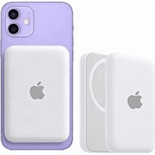 Magsafe Battery Pack Iphone Uyumlu Powerbank Magsafe Powerbank Kablosuz Şarj Cihazı Şarj Aleti