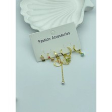 Biju Yılmaz Vip Gold 6'lı Küpe - 25-VIP118