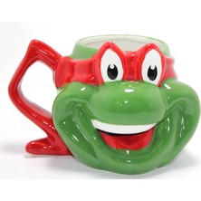 Marsilyan Ninja Kaplumbağalar Raphael Kabartmalı Kupa Bardak