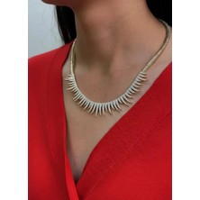 Biju Yılmaz Vip Taşlı Tasarım Kolye - 25-VIPK20