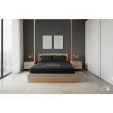 Riva Battal Boy Pamuklu Lastikli Çarşaf Takımı 180X200