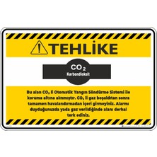 İsg Tabelam 25X35CM/KOMPOZIT/KARBONDIOKSIT Tehlike Uyarısı