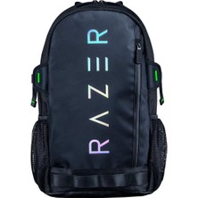 Razer Rogue V3 Sırt Çantası (13,3 Inç) - Kompakt Seyahat Çantası (15 Inç'e Kadar Dizüstü Bilgisayar Bölmesi, Aşınmaya Dayanıklı, Polyester Dış Kılıf) Siyah/krom