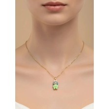 Biju Yılmaz Çelik Gold Labu Kolye - 25-CTR366