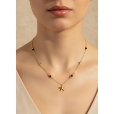 Biju Yılmaz Xuping Gold Yıldız Kolye - 25-XPK80