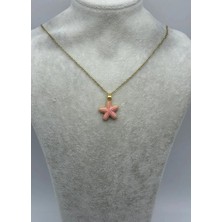 Biju Yılmaz Çelik Gold Yıldız Kolye - 25-CTR353