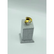 Biju Yılmaz Çelik Gold Yüzük - 25YZK67