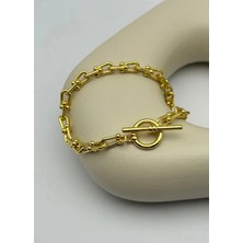 Biju Yılmaz 22K Altın Kaplama Bağlamalı Bileklik - 25-22K130