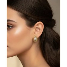 Biju Yılmaz Xuping Gold Tasarım Küpe - 25-XPKP118