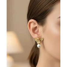 Biju Yılmaz Xuping Gold Kanatlı Melek Küpe - 25-XPKP282