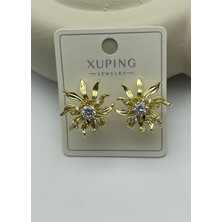 Biju Yılmaz Xuping Gold Taşlı Küpe - 25XPKP359