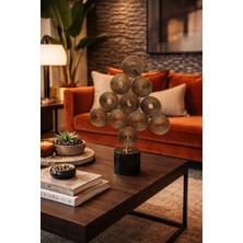 Anafor Pirinç-Mermer Kaideli Dekoratif Obje