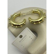 Biju Yılmaz Xuping Gold Tasarım Küpe - 25XPKP363
