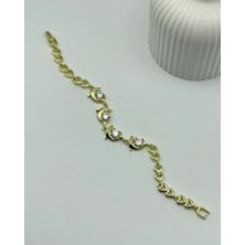 Biju Yılmaz Xuping Ymz Gold Yunus Balığı Bileklik 25-YMZB73