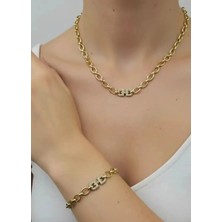 Biju Yılmaz Xuping Gold Tasarım Set - 25-XPS21
