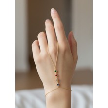 Biju Yılmaz Vip Gold Gökkuşağı Işıltı Taşlı Şahmeran - 26SHM76