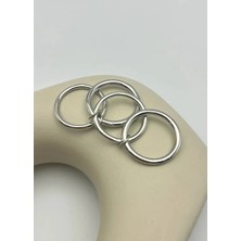 Biju Yılmaz Çelik Silver Yüzük - 25YZK263