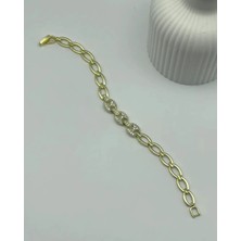 Biju Yılmaz Xuping Ymz Gold Taşlı Tasarım Bileklik - 25-YMZB60