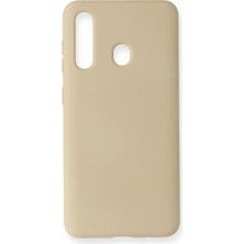 Esranın Dünyası Samsung Galaxy M40 Kılıf Nano Içi Kadife Silikon - Kemik