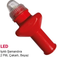 Sealux 2 Pilli, Çakarlı, Beyaz Işıklı Şamandıra