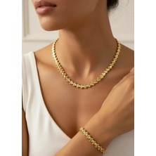 Biju Yılmaz Xuping Gold Tasarım Set - 25-XPS06