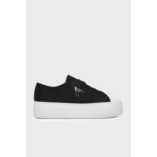 Guess Joezi Logolu Kalın Tabanlı Sneaker Ayakkabı FLJJZ3FAB12 Bayan Ayakkabı Fljjz3 FAB12 Black
