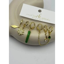 Biju Yılmaz Vip 6'lı Gold Küpe - 25-VIP169