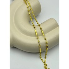 Biju Yılmaz 22K Altın Kaplama Ikili Bileklik -25-22K96