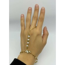 Biju Yılmaz Çelik Gold Inci Kelebek Şahmeran - 26SHM18