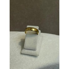 Biju Yılmaz Çelik Gold 6'lı Alyans Yüzük - 25YZK12