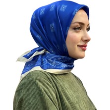 Levamor Kadın Ipek ve Bambu Karışımlı Kristal Eşarp Saks