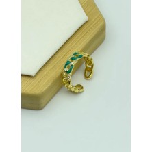 Biju Yılmaz Çelik Gold Ayarlanabilir Yüzük - 25YZK195