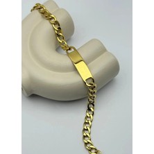 Biju Yılmaz Çelik Gold Plaka Künye - 25-BLKE07