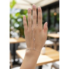 Biju Yılmaz Vip Silver Taşlı Ay Yıldız Şahmeran - 26SHM55