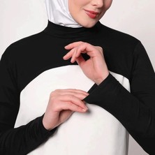 Linotti Kadın Tesettür Balıkçı Yaka Kollu Boyunluk