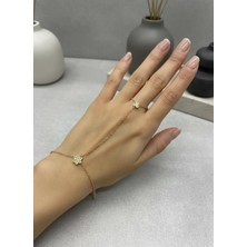 Biju Yılmaz Çelik Gold Taşlı Tasarım Şahmeran - 26SHM32