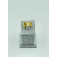 Biju Yılmaz Çelik Gold 6'lı Yüzük - 25YZK173