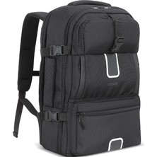 Mack Explor Eco MCE-1205 34L El Bagajı Seyahat Sırt Çantası, 17.3 Inç Laptop Sırt Çantası, Su Geçirmez Kabin Boy Sırt Çantası, Çevre Dostu, Reflektörlü Hafta Sonu Çantası