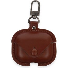 Esranın Dünyası Airpods 3 (3.nesil) Çanta Deri Kılıf - Kahverengi