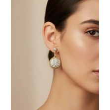 Biju Yılmaz Xuping Rose Sallantılı Küpe - 25-XPKP07