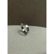 Biju Yılmaz Çelik Silver 6'lı Yüzük - 25YZK20