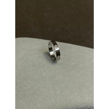 Biju Yılmaz Çelik Silver 6'lı Yüzük - 25YZK21